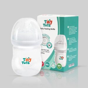 Tiny Tots Baby Feeding Bottle - 150ML (BPA-Free)