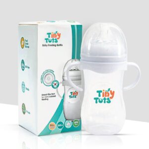 Tiny Tots Baby Feeding Bottle - 330ML (BPA-Free)